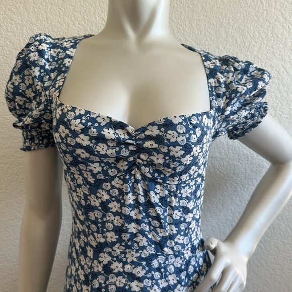 Reformation Lacey Raquel Floral Midi Dress - Picture 7 of 12